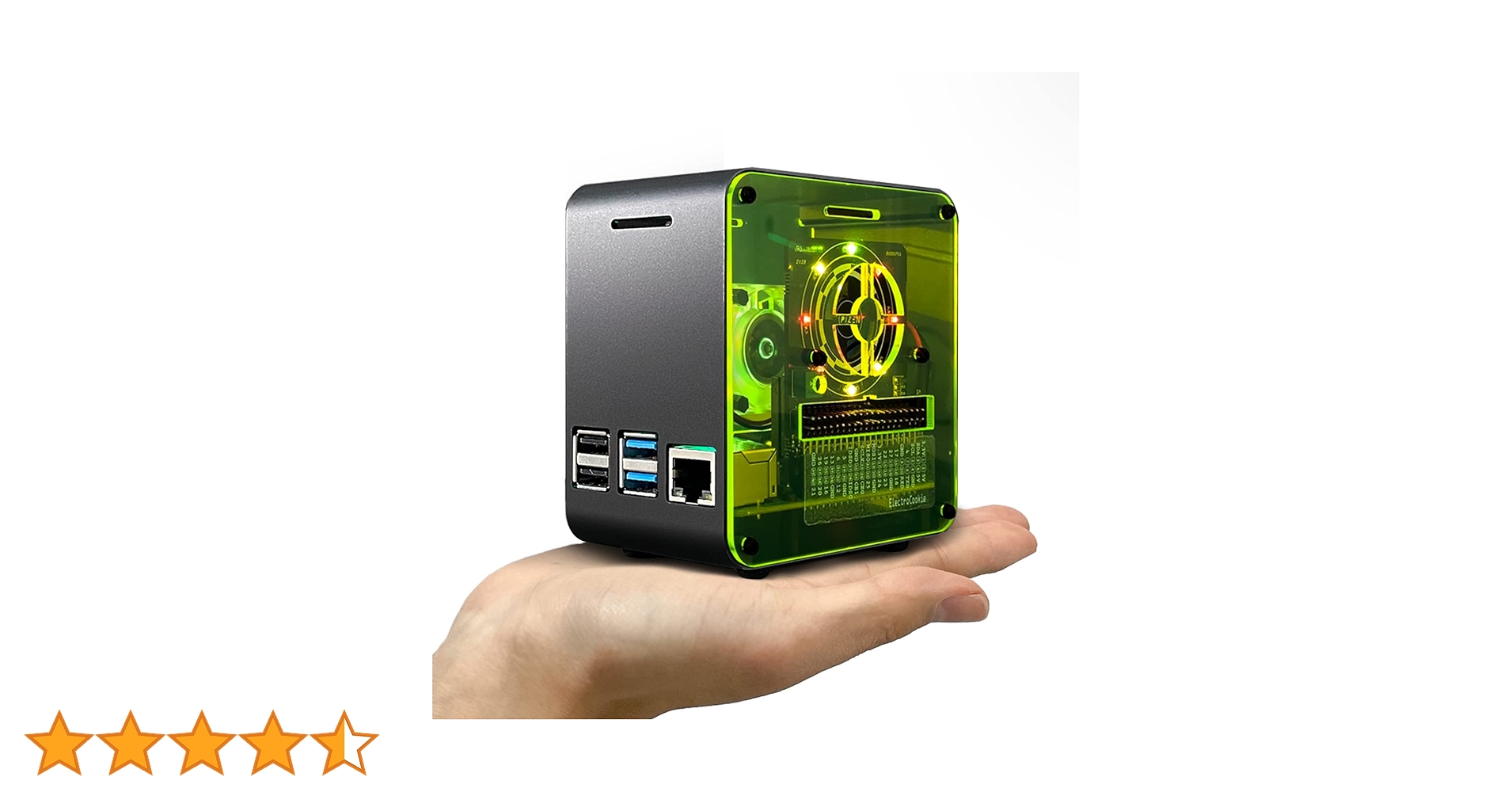 Amazon.co.jp: ElectroCookie Raspberry Pi 4ケース ミニチュア